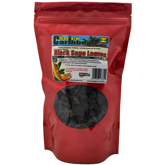 Tropical Black Sage leaves - 2oz (Product of Grenada)