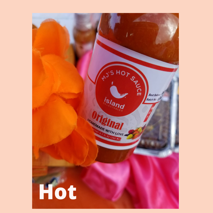 Island Delectables Hot Sauce - Original  8.7 fl oz