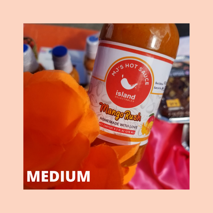 Island Delectables Hot Sauce - Mango Rush 9.2 fl oz