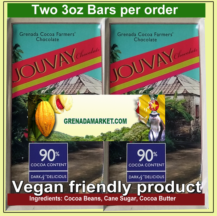 80% Cocoa (2 Bars x 3.5 Oz ea.)