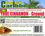 CINNAMON - GROUND (TRUE CINNAMON) - cinnamomum verum (3 Oz resealable pouch, Grenada)