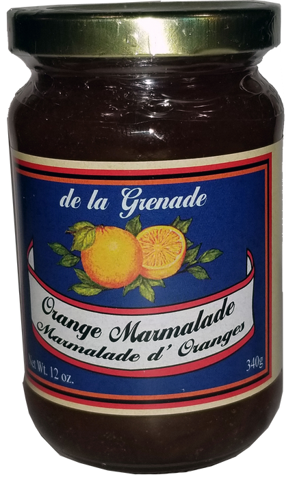 ORANGE MARMALADE - Gourmet product of Grenada (340g - 12 Oz)