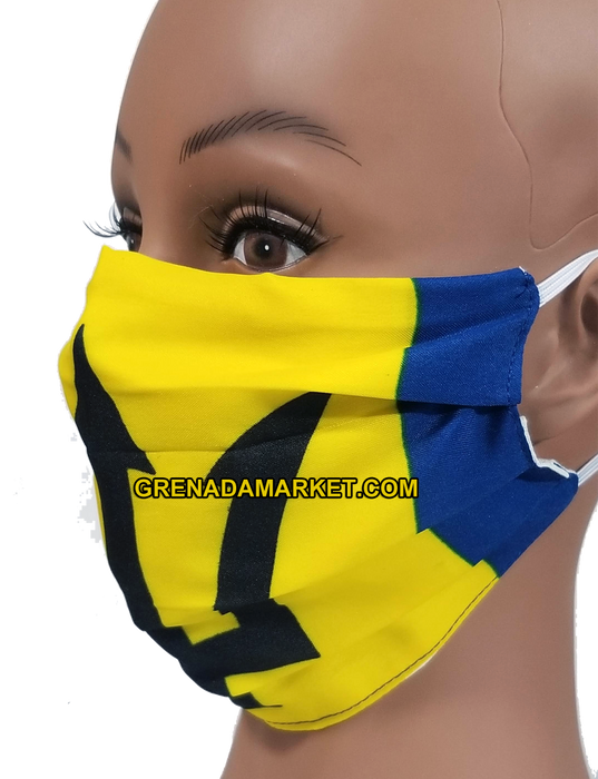 Caribbean Style Face Mask - Barbados