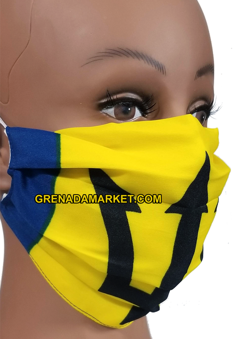 Caribbean Style Face Mask - Barbados