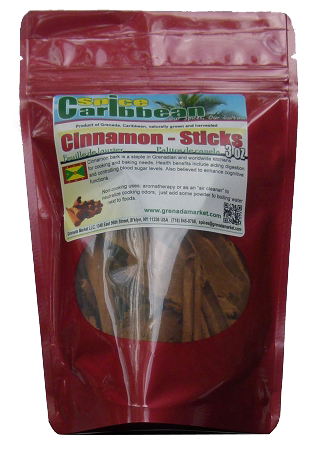 CINNAMON PIECES - True Cinnamon (3 Oz), Grenada, Caribbean