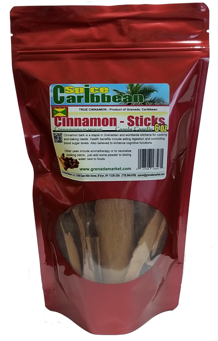 CINNAMON PIECES - True Cinnamon (6 Oz) Grenada, Caribbean