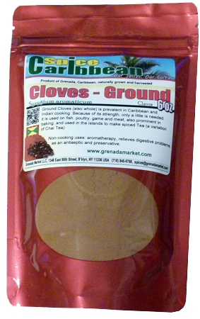 CLOVE - GROUND ..... 6 Oz resealable pouch