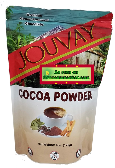 100% Cocoa Powder - Natural in 6 Oz Resealable Pouch.