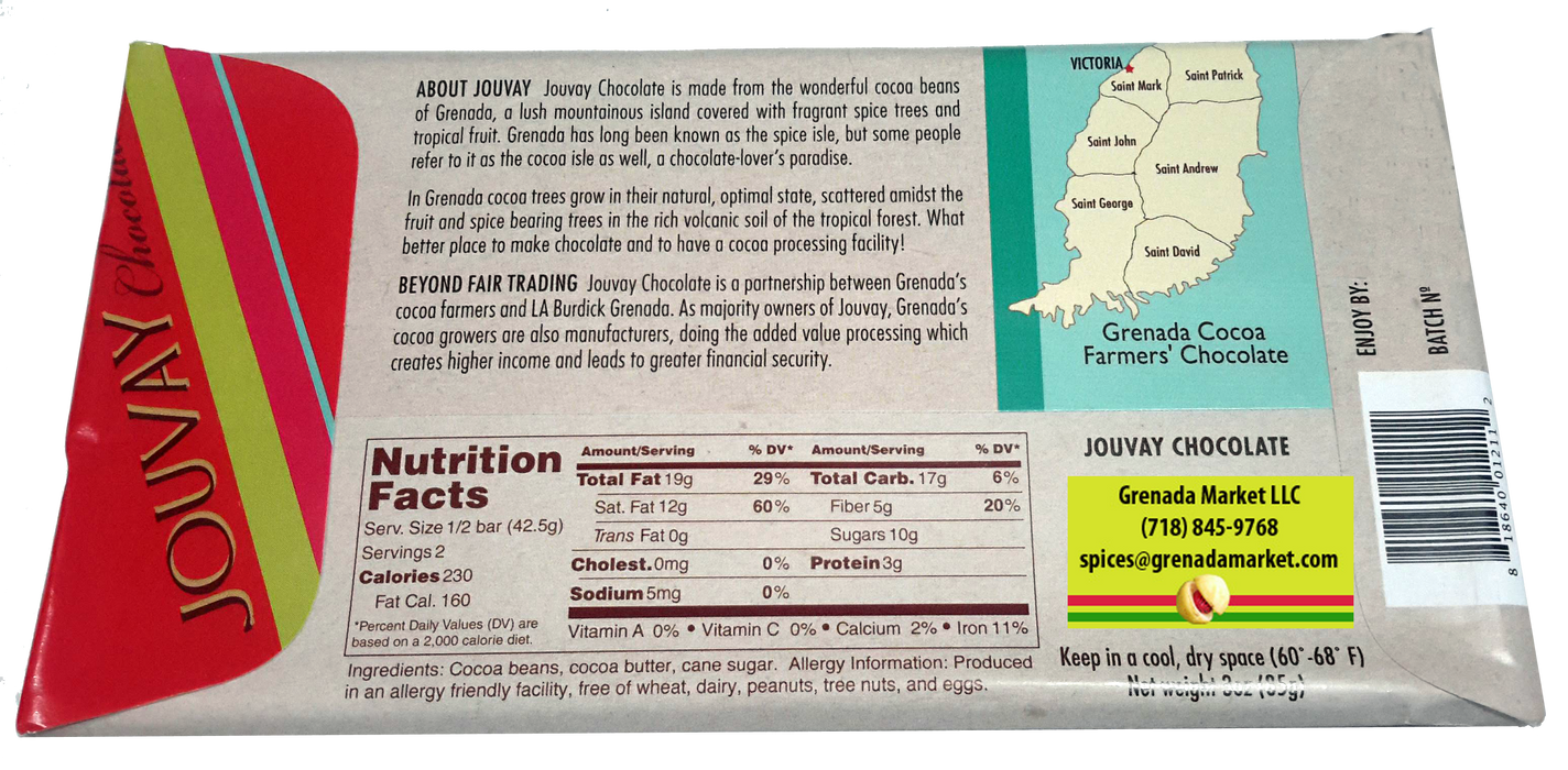 75% Cocoa (2 Bars  x 3.5 Oz ea.)