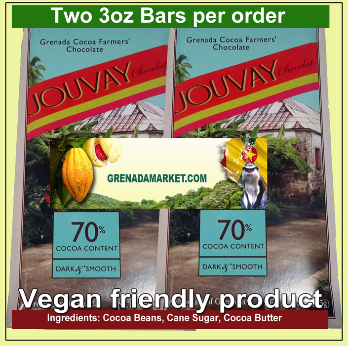 70% Cocoa (2 Bars x 3.5 oz.)