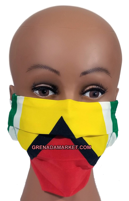 Caribbean Style Face Mask - Guyana