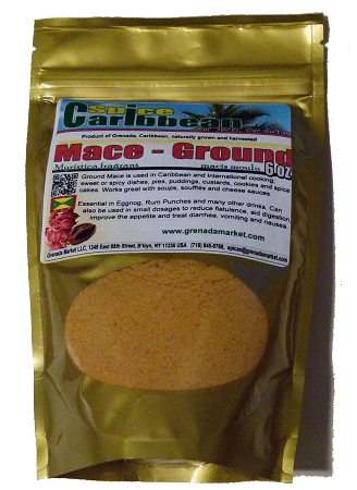 MACE - GROUND, Spice of Grenada (6 Oz in resealable pouch)