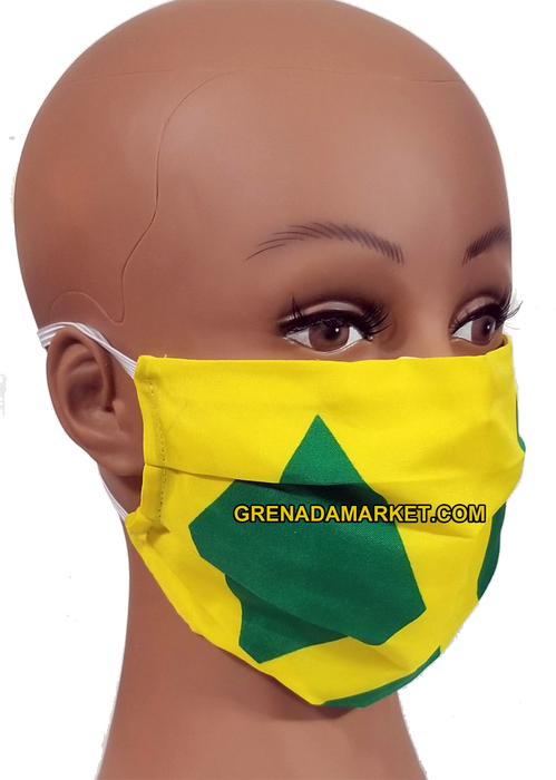 Caribbean Style Face Mask - St. Vincent