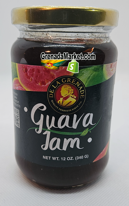 GUAVA JAM - Gourmet product of Grenada (340g - 12 Oz)