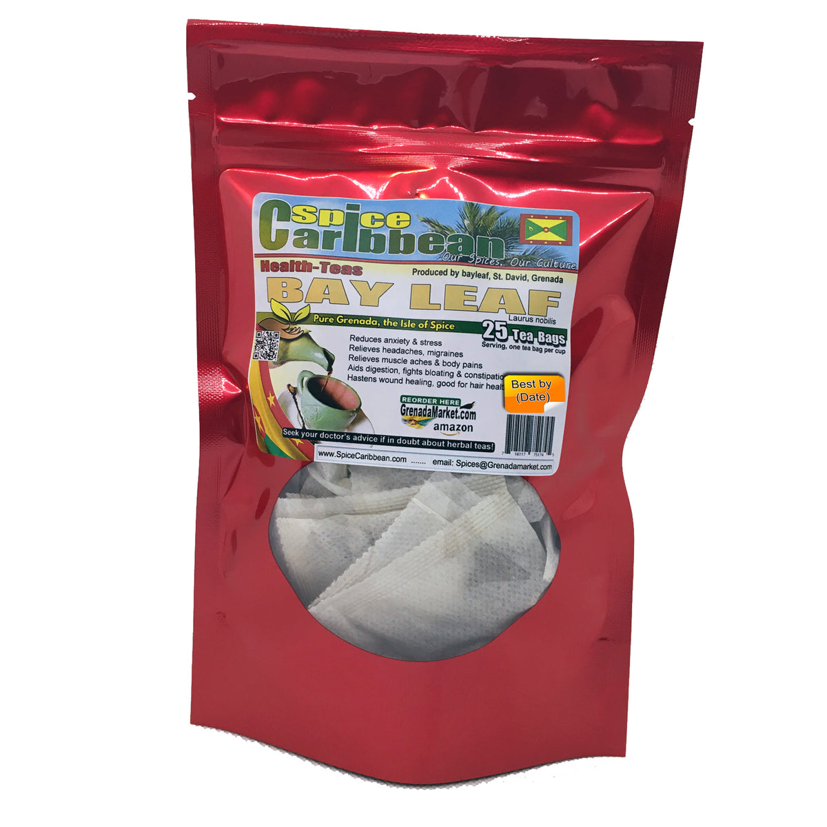 Bay Leaf Tea Bags — Grenada Market