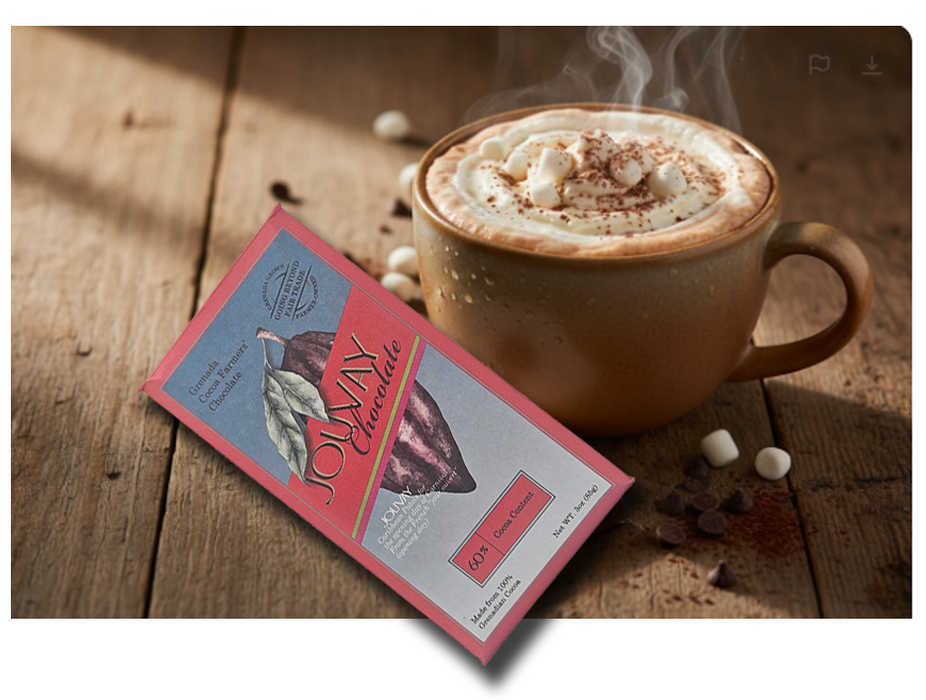 60% Cocoa  (2 Bars x 3.5 Oz ea.)