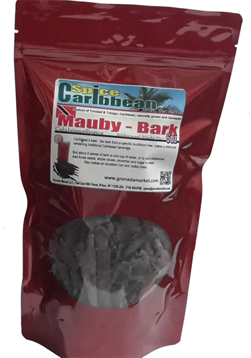 MAUBY BARK - Bark Pieces (6 Oz in resealable pouch)