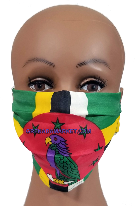 Caribbean Style Face Mask - Dominica