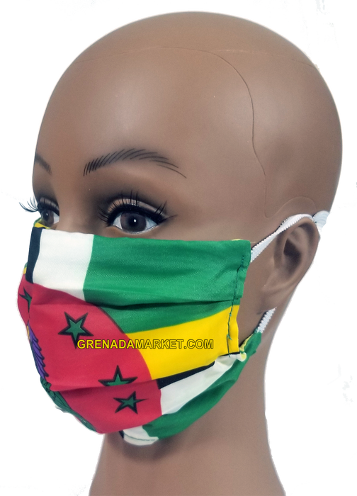 Caribbean Style Face Mask - Dominica
