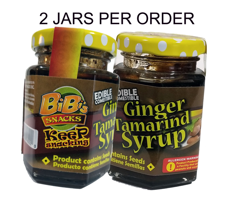 Ginger Tamarind Syrup - Product of Barbados