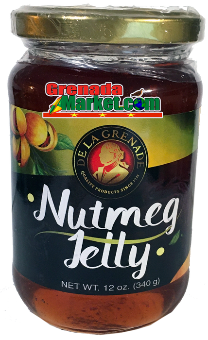 NUTMEG JELLY - Gourmet product of Grenada (340g - 12 Oz)