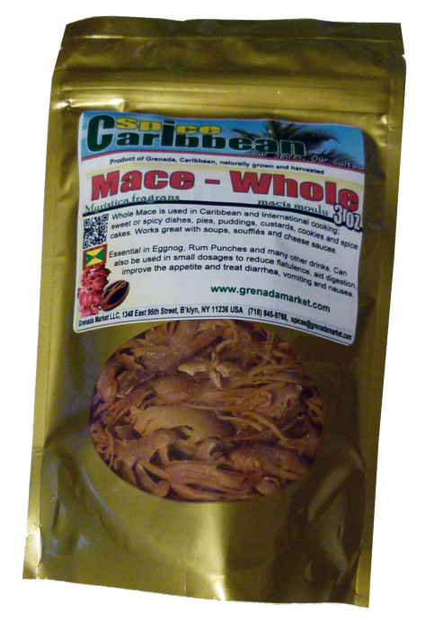 MACE - PIECES, Spice of Grenada (3 Oz in resealable pouch)