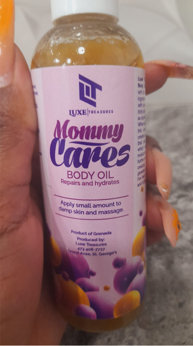 "MOMMY CARES" Bath time set, product of Grenada
