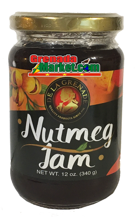 NUTMEG JAM  - Gourmet product of Grenada (340g - 12 Oz),